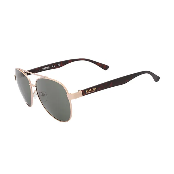 Kính Mát Nam Kenneth Cole Green Pilot Sunglasses KC1394 32N 59 Màu Xanh/Gold