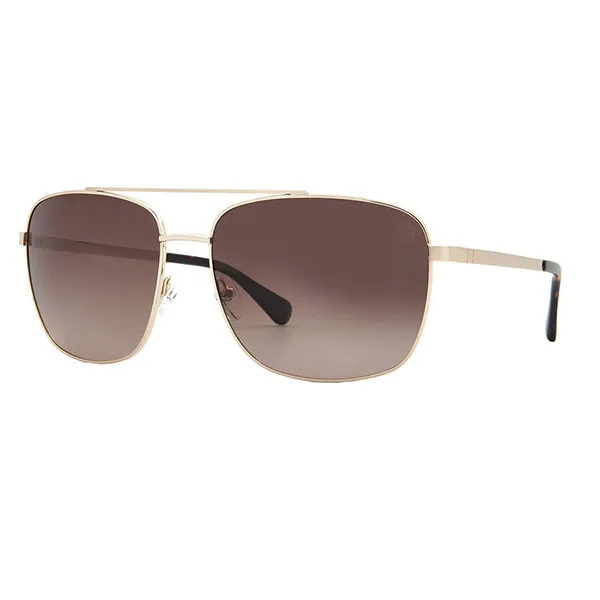 Kính Mát Nam Timberland Polarized Brown Navigator Men's Sunglasses TB00044 32H 65 Màu Nâu - Vàng