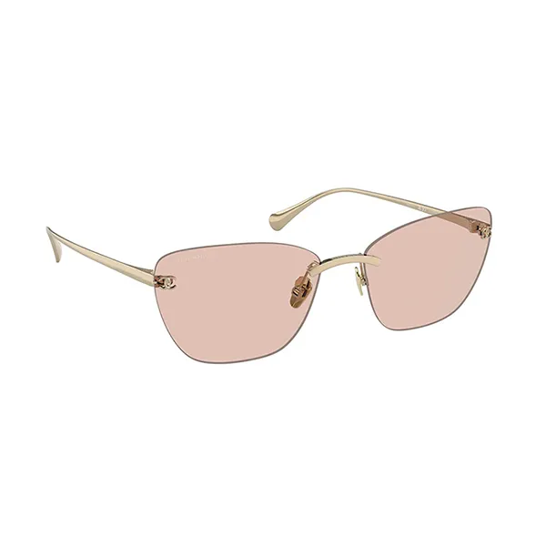 Kính Mát Nữ Chanel 0CH4286ST C395SW Pale Gold Light Brown Màu Vàng Nâu