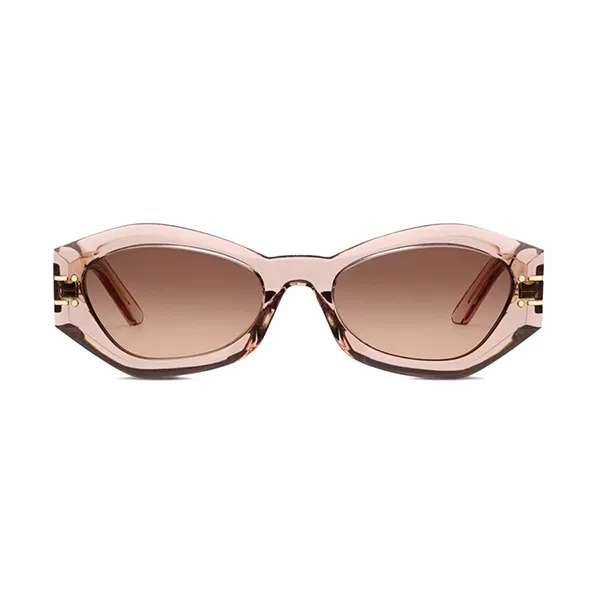 Kính Mát Nữ Dior Sunglasses DiorSignature B1U 40139U 40F1 Màu Hồng Nâu