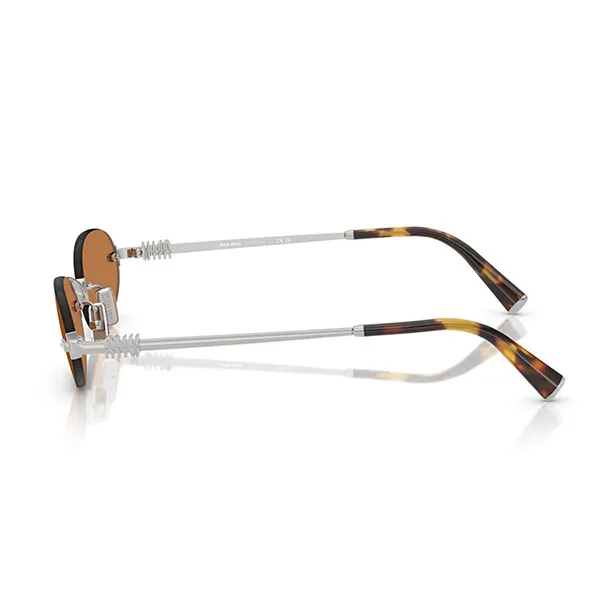Kính Mắt Nữ Miu Miu 0MU A54S 1BC90Q Silver Brown Màu Nâu Bạc
