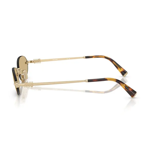 Kính Mắt Nữ Miu Miu 0MU A54S ZVN10R Pale Gold Yellow Màu Nâu Vàng