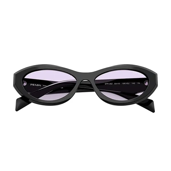 Kính Mát Prada Sunglasses 0PR 26ZS 16K40J Black Violet Màu Tím/Đen