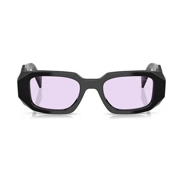 Kính Mát Prada Transparent Sunglasses 0PR 17WS 16K40J Black Purple Màu Tím/Đen