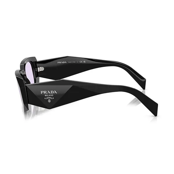 Kính Mát Prada Transparent Sunglasses 0PR 17WS 16K40J Black Purple Màu Tím/Đen