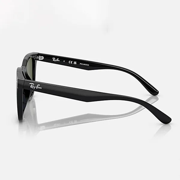 Kính Mát Rayban Polarized Sunglasses RB4391D 601/9A 65-18 Màu Xanh Green/Đen