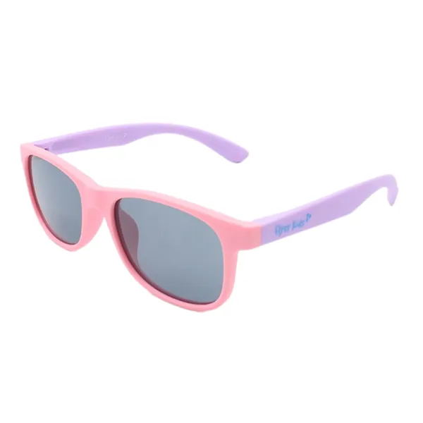 Kính Mát Trẻ em Flyer Sunglasses ‎F42620 C14 Màu Hồng Tím