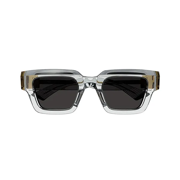 Kính Mát Unisex Bottega Veneta BV1230S 001 Crystal Grey Màu Xám/ Đen