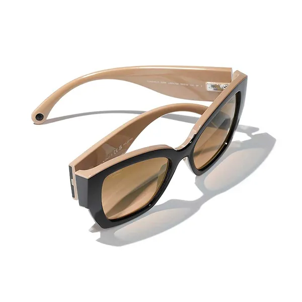 Kính Mát Unisex Chanel 0CH6057 C534S6 Màu Đen Be
