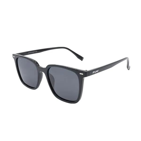 Kính Mát Unisex Flyer F44622 BK Màu Đen Xám