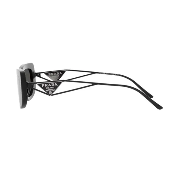 Kính Mát Unisex Prada 0PR 14YS 1AB5S0 Black/Dark Grey Màu Đen Xám