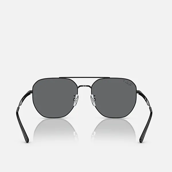 Kính Mát Unisex Rayban RB3724D 002/81 59-18 Màu Xám Đậm