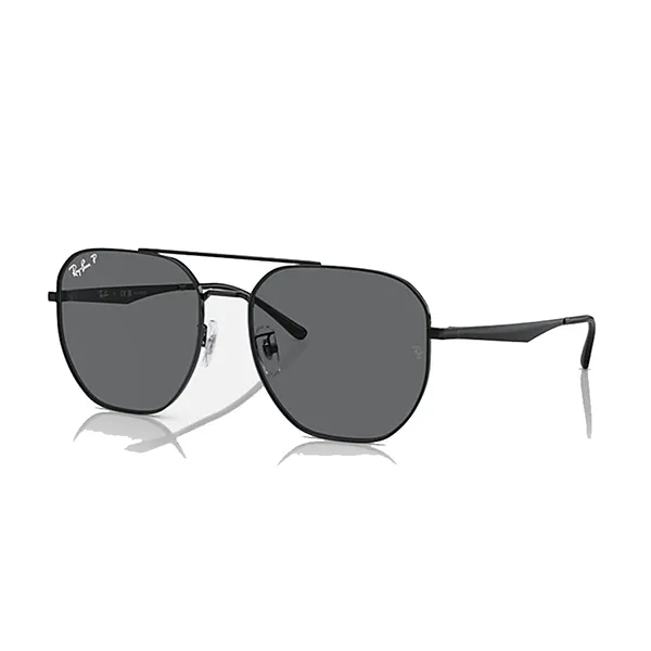 Kính Mát Unisex Rayban RB3724D 002/81 59-18 Màu Xám Đậm