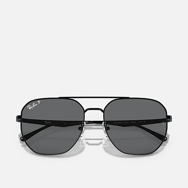 Kính Mát Unisex Rayban RB3724D 002/81 59-18 Màu Xám Đậm
