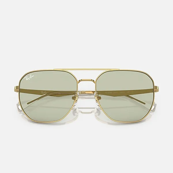 Kính Mát Unisex Rayban RB3724D 001/2 59-18 Màu Xanh Nhạt