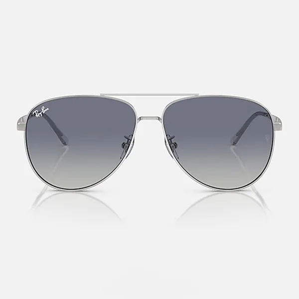 Kính Mát Unisex Rayban Sunglasses RB3712D 003/4L Màu Xám/Bạc Size 62