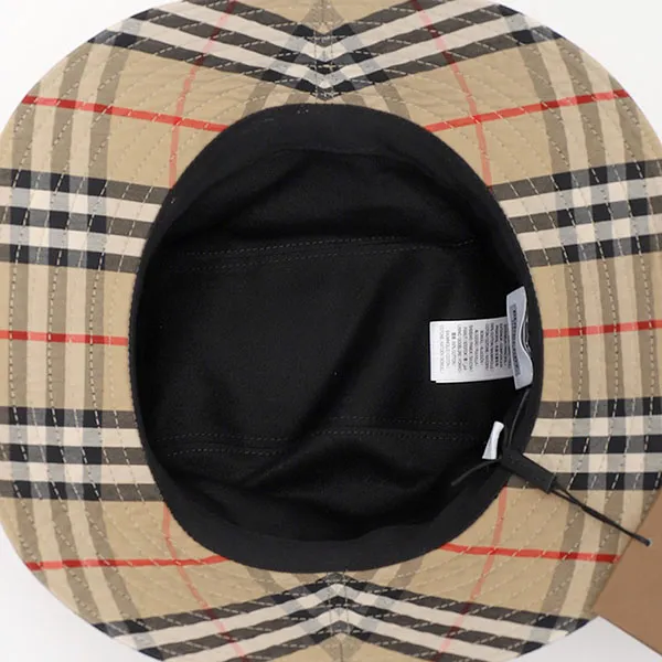 Mũ Burberry Gabardine Bucket Hats 8044081 Màu Be Size S
