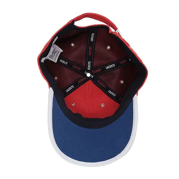 Mũ Unisex Lacoste Casquette Souple Homme Màu Cam