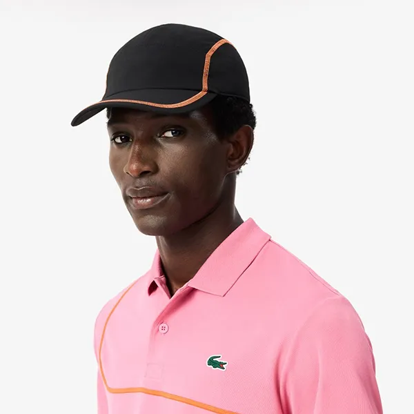 Mũ Lacoste Colour-Block Tennis Cap RK7574C31 Màu Đen