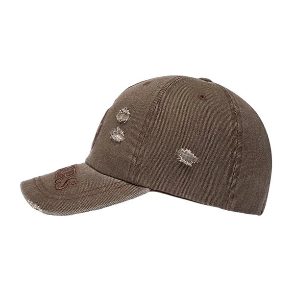 Mũ MLB Vintage Embossed Damage Unstructured Ball Cap LA Dodgers 3ACPV295N-07BRS Màu Nâu