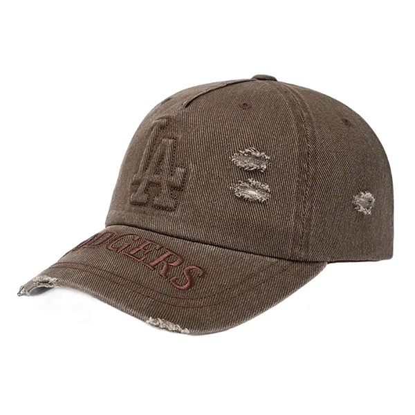 Mũ MLB Vintage Embossed Damage Unstructured Ball Cap LA Dodgers 3ACPV295N-07BRS Màu Nâu
