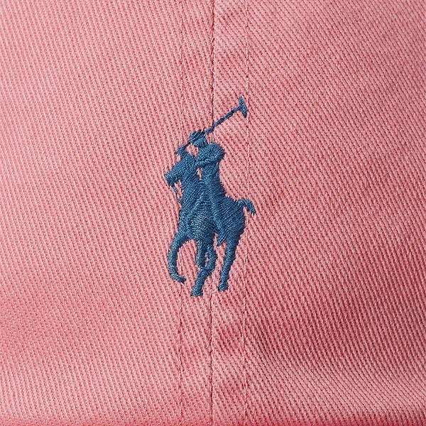 Mũ Polo Ralph Lauren The Iconic Cotton Chino Ball Cap Rose Màu Hồng Rose