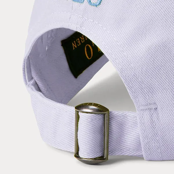 Mũ Polo Ralph Lauren The Iconic Cotton Chino Ball Cap Spring Iris Màu Tím