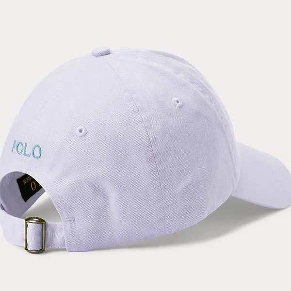 Mũ Polo Ralph Lauren The Iconic Cotton Chino Ball Cap Spring Iris Màu Tím