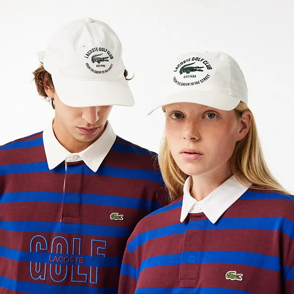 Mũ Unisex Lacoste Baseball Cap RK2923 70V Màu Trắng