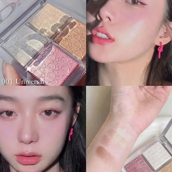 Phấn Bắt Sáng Dior Backstage Glow Maximizer Palette 001 Universal Glow