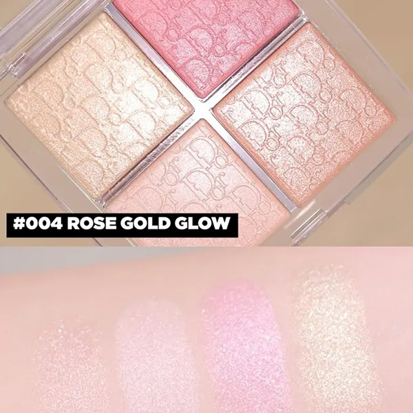 Phấn Bắt Sáng Dior Backstage Glow Maximizer Palette Rose Gold Glow