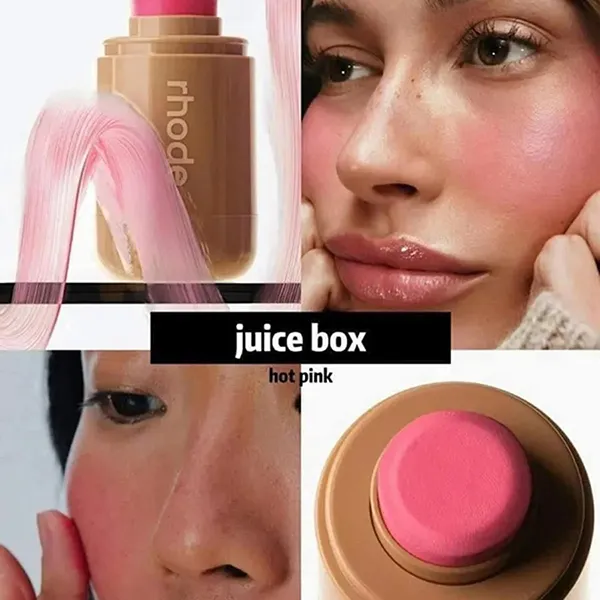 Phấn Má Hồng Dạng Kem Rhode Pocket Blush De Poche - Juice Box Màu Hồng 5.3g