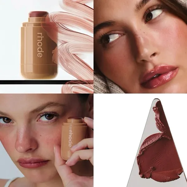 Phấn Má Hồng Dạng Kem Rhode Pocket Blush De Poche - Toasted Teddy Màu Nâu Đỏ 5.3g