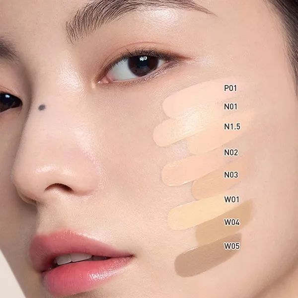 Phấn Nước Cushion 3CE Fitting Mesh + Refill 11g Tone N1.5