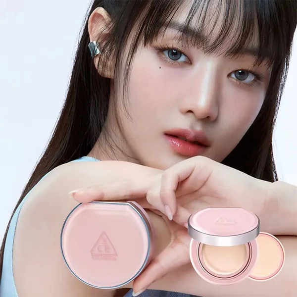 Phấn Nước Cushion 3CE Fitting Mesh + Refill 11g Tone N1.5