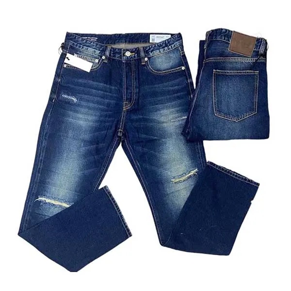 Quần Jean Nam CPS Chaps Denim Collection Original Design Jeans Màu Xanh Đậm Size 31
