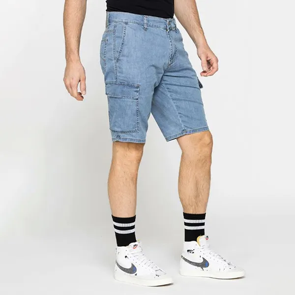 Quần Short Nam Carrera Jeans 6180941A_050 Màu Xanh Nhạt Size 31