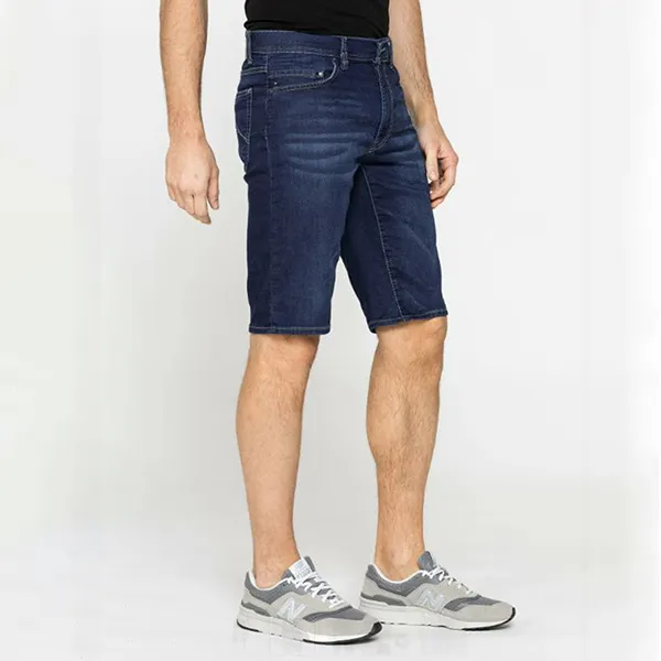 Quần Short Nam Carrera Jeans T707C0900A_112 Màu Xanh Đậm Size 31
