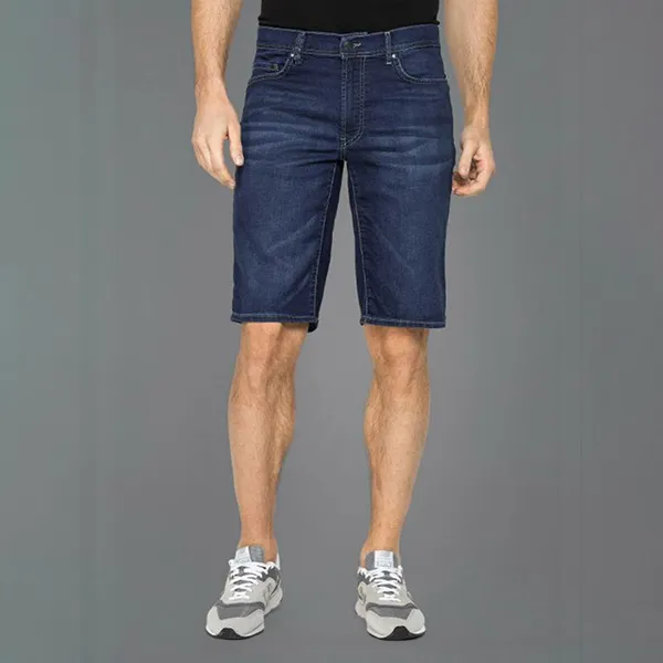 Quần Short Nam Carrera Jeans T707C0900A_112 Màu Xanh Đậm Size 31