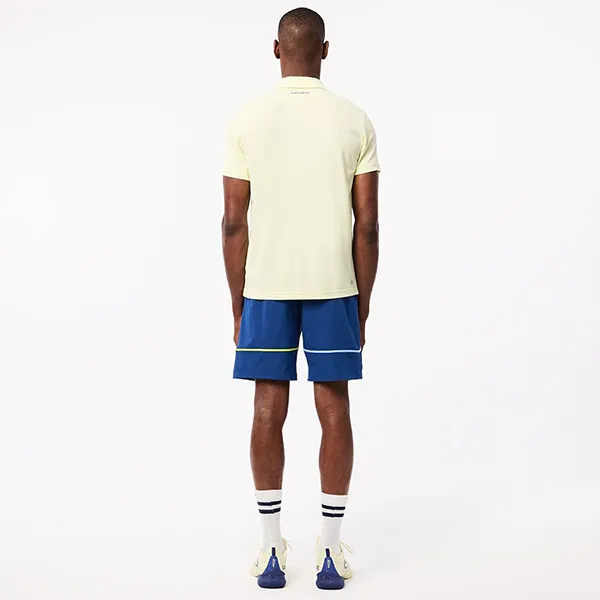 Quần Short Nam Lacoste Men's Lightweight Tennis GH7460-HBM Màu Xanh Navy Size 2