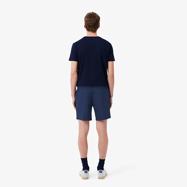 Quần Short Nam Lacoste Men's Slim Fit Commuter Shorts FH3014 166 Màu Xanh Navy Size 38