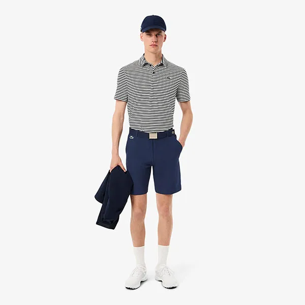Quần Short Nam Lacoste Men's Ultra Dry Golf Shorts FH7396 166 Màu Xanh Navy Size 30