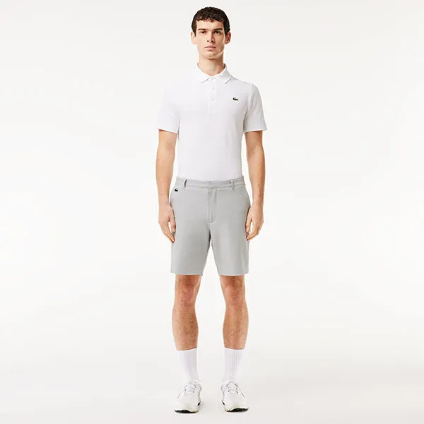 Quần Short Nam Lacoste Men's Ultra Dry Golf Shorts FH7396 P0Y Màu Xám Size 32