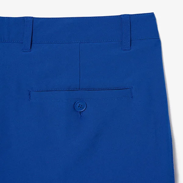 Quần Short Nam Lacoste Men's Ultra Dry Golf Shorts FH7396 X0U Màu Xanh Blue Size 30