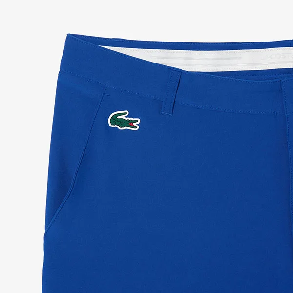 Quần Short Nam Lacoste Men's Ultra Dry Golf Shorts FH7396 X0U Màu Xanh Blue Size 30