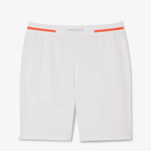 Quần Short Nam Lacoste Tennis x Novak Djokovic GH7413 NSS Màu Trắng Size 4