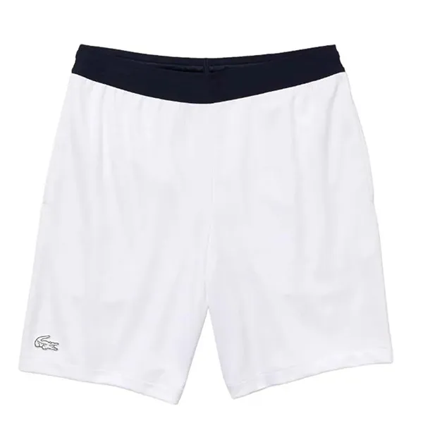 Quần Shorts Tennis/Pickerball Nam Lacoste Sport Men's Regular Fit White GH1044-B0X Màu Trắng Size 4