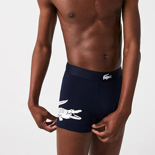 Set 3 Quần Lót Nam Lacoste Pack Of 3 Casual Boxer Briefs 5H1803 BCK Phối Màu Size S