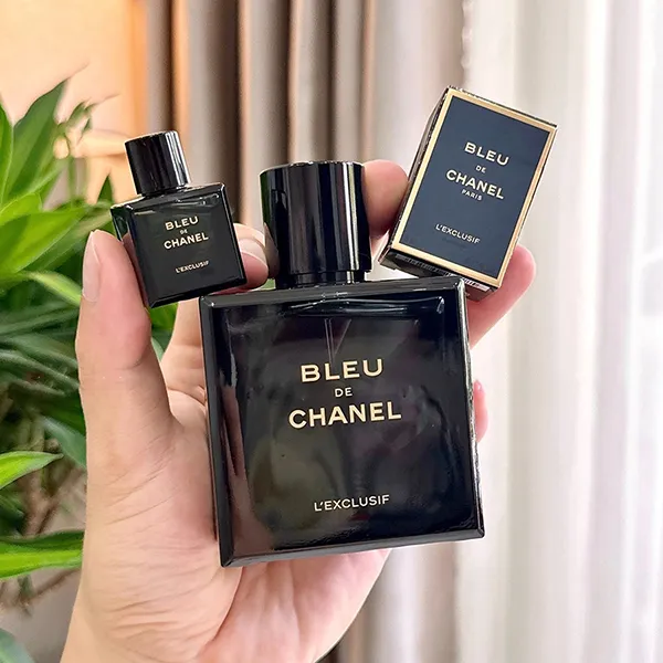 Set Nước Hoa Nam Chanel Bleu De Chanel L’Exclusif Parfum 100ml + 5ml
