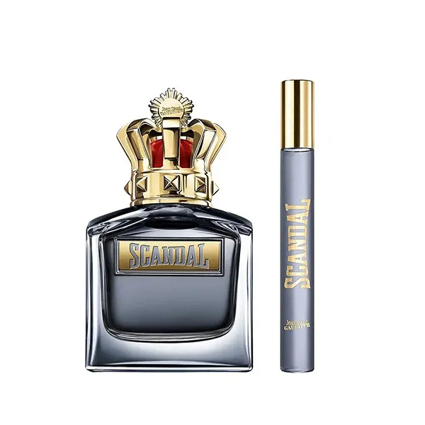 Set Nước Hoa Nam Jean Paul Gaultier Scandal Pour Homme 3 Món (EDT 100ml + EDT Mini 10ml + Shower Gel 75ml)
